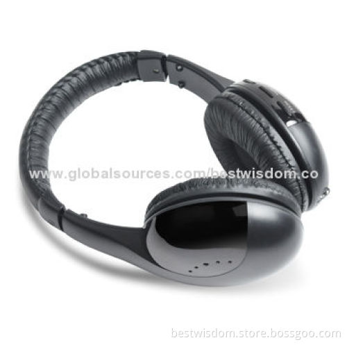 Wireless Headphone, Powerful Heavy Bass, Leather Headband, Comfortable for Wearing